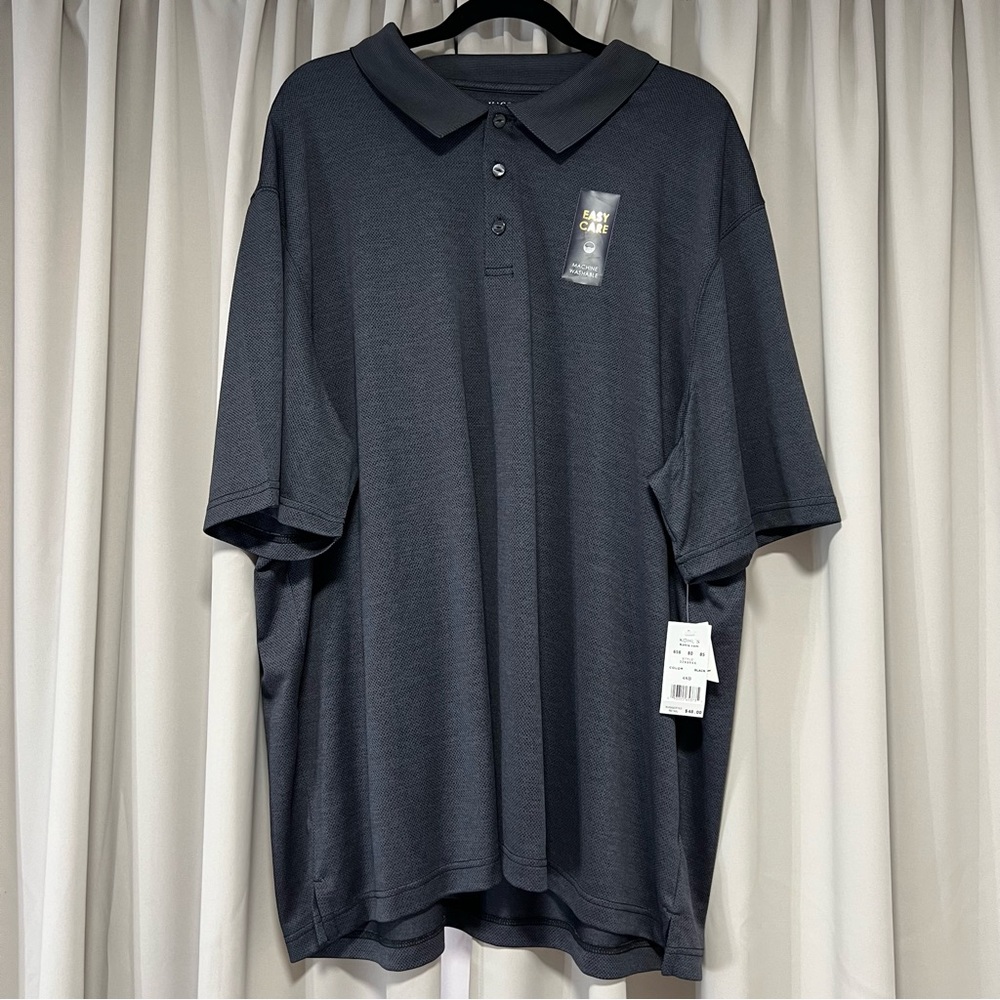 HAGGAR BLACK T-SHIRT FOR MEN
